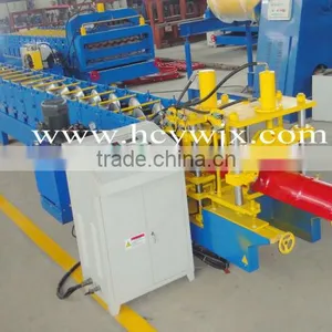 Villadom Use Colored Steel Ridge Cap Sheet Roll Forming Machine thumbnail-1