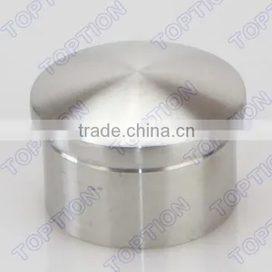 Stainless Steel Handrail Balustrad Tube End Cap Round Cap thumbnail-1