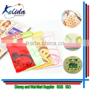 Custom Printed Microfiber Cleaning Cloth in Stock in China thumbnail-1