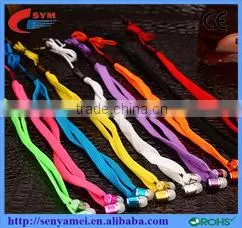 Chromatic Shoelace 3.5mm Sport Earphones 2016 New Trending Products China Supplier thumbnail-1