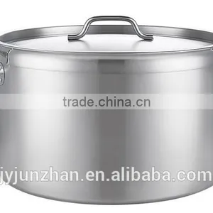 Large Stainless Steel Cooking Pot With 3 Ply Bottom and Low Price-- Guangdong Junzhan thumbnail-3
