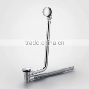 Exposed Overflow Drain With Vertical or Horizontal Siphon thumbnail-1