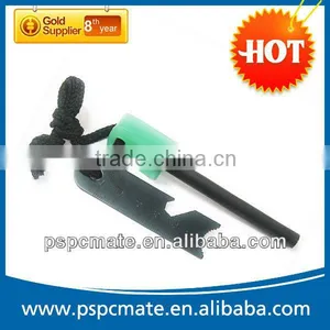 Night Light Handle Flint Stone Fire Starter With Blade thumbnail-1