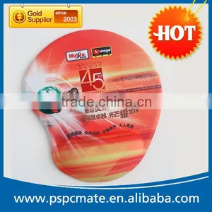 Rubber Wrist Rest Mouse Pad With Full Color Printing thumbnail-1