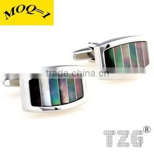 TZG01363 Shell Cufflink thumbnail-1