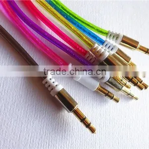 Fashion Audio/DC3.5MM Transparent Spiral Gold-plated Cable thumbnail-6