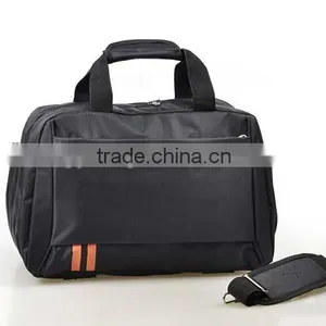 Wholesale Large Capacity Solid Color Polyester Travel Tote Bag With Long Strap thumbnail-4