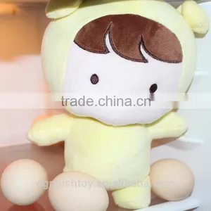 Factory Direct Sale Custom Lovely Little Boy Plush Toy thumbnail-1