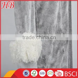 High Quality Flannel Fleece Zip Bathrobe thumbnail-3