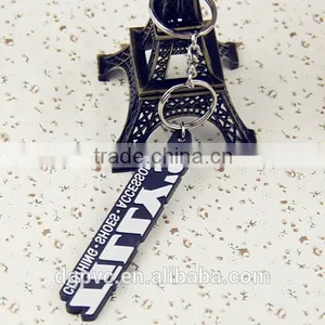 Factory Manufacture & Wholesale Promotional PVC Keychain Ring thumbnail-3
