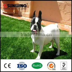China Cheap Decorative Pet Synthetic Grass Fake Turf Lawn Tile thumbnail-1