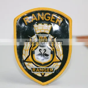 3D Emboss Logo Patch , Car Logo Embroidered Patch thumbnail-2
