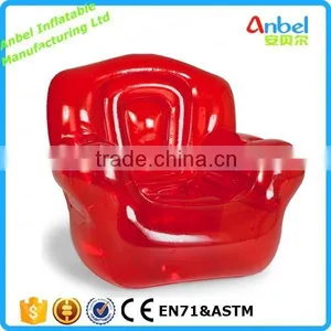 Popular Transparent Inflatable Corner Chair Air Sofa Inflatable Couch for Sale thumbnail-3