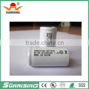 Ni-CD SC1200mAh 1.2V Rechargeable Battery for thumbnail-2