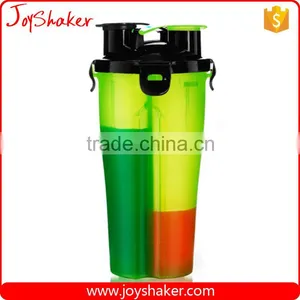 2015 New BPA Free 2 in 1 Twin Pack Plastic Dual Shaker thumbnail-6