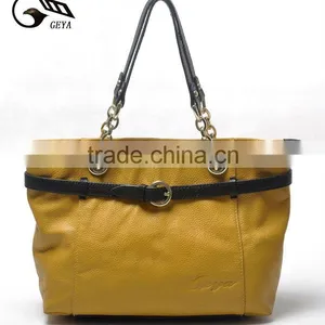 New Fashion! Lady Genuine Leather Handbag 2012! Elegant! thumbnail-1