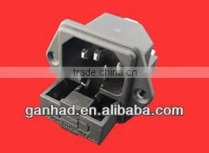 IEC C14 Socket With Switch&socket With Cover thumbnail-1