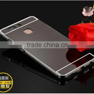 Luxury Mirror PC Back Case Aluminum Metal Bumper Case Cover For Huawei P9 Lite thumbnail-6
