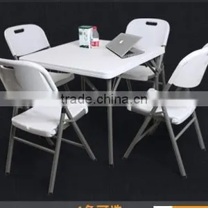 Black Color Commercial Contoured Folding Chair thumbnail-2