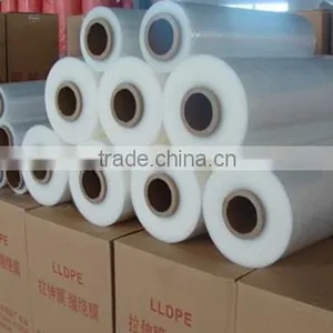 Wrapping Stretch Film/jumbo Roll Stretch Film / Plastic Stretch Film Jumbo Roll Manufacture thumbnail-2