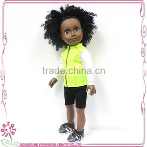 Baseball Black Doll With Wholesale Sneakers Shoes for Dolls thumbnail-3