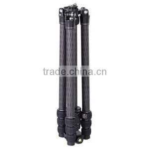 New Professional Carbon Fiber Tube Camera Tripod From Sunrise Ares Series thumbnail-4
