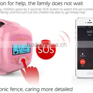2015 Newest and Hot Selling Cartoon Kids Gps Tracking Watch Hone thumbnail-2