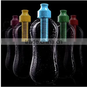Portable Filter Water Bottle Fashion Plastic Carbon Filter Water Bottle Sports Bottle thumbnail-2