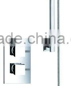 Square Concealed Thermostatic Shower Mixer thumbnail-1