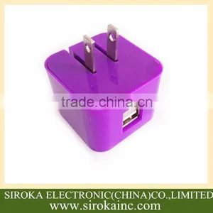 Universal Dual Two Port US Plug USB AC Charger 5V 2.1A AC Phone Charger Adapter for Android Smartphone thumbnail-4