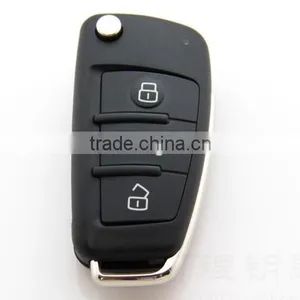 A6Car Key Remote 433 MHz for Audi Remote Control 3 Buttons thumbnail-2