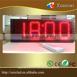 Indoor Digital Numbers Led Timer Board 5'' Timing Clock or Countdown Timer thumbnail-1