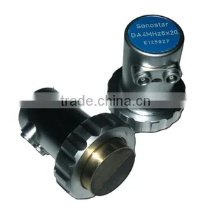 Dual Element Straight Probe(NDT, Ultrasonic, Ultrasound, Transducer) thumbnail-1