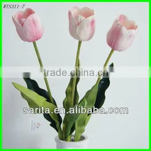 New Arrival Perfect Artificial Real Touch Tulip for Decoration thumbnail-1