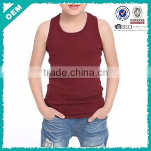 Children Gym Wear , Child Tank Tops , Child Sleeveless Clothing thumbnail-1