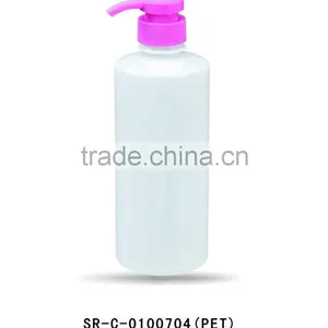 550ml Non-transparent Empty Luxury Cosmetic Lotion Spray Bottle Packaging,hand Lotion Bottle, Wihite Milk thumbnail-1