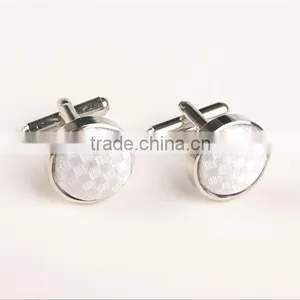 Personalized Zinc Alloy Cufflinks Grace Diamond Cuff Link Button thumbnail-2