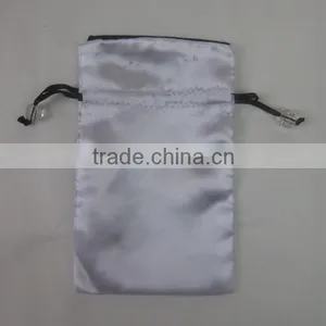 Hot Sale High Quality Silver Fabric Mesh Bag Pouch thumbnail-3