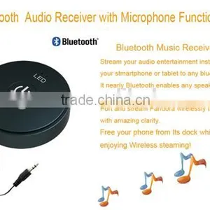 Bluetooth Music Audio Stereo Receiver for Car AUX IN Home Speaker thumbnail-1