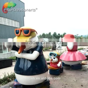 Fiberglass Cartoon Characters for Garden Decoration Statue thumbnail-4