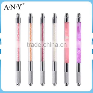 ANY New Arrival Acrylic Handle Pearl Permanent Eyebrow Pencil Microblading Pen Tool Tattoo Machine Pen thumbnail-1