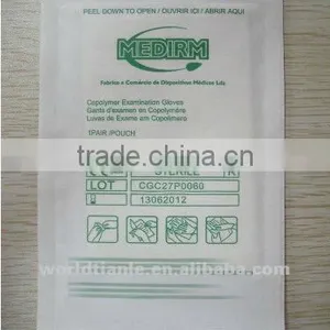 EVA Gloves on Paper Sheet for Hair Dyeing thumbnail-1