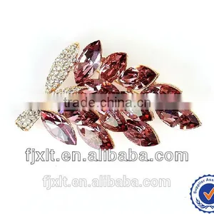 2015 Unique 925 Sterling Silver Crystal Costume Brooch thumbnail-1