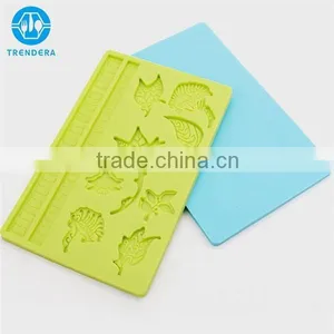 Beautiful Flower Leaf Shaped Silicone Decorating Cake Tools thumbnail-6