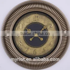 Plastic 20 Inch Round 50cm Decorative Antique Clock Grandfather thumbnail-2