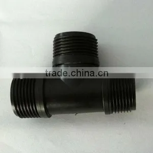 Plastic Hose Fitting Male Thread Tee thumbnail-1