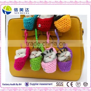 The Simulation Little Cat Plush Toys/keychain Plush Toy/toy Slipper thumbnail-3