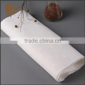 Dobby Woven Bleached Plain Linen Fabric thumbnail-1