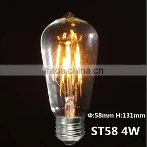 50000 Hours Working Time 220v 110v Edison Vintage Bulb thumbnail-2