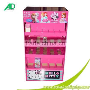 Warehouse Equipment Heavy Duty Toys Cardboard Corrugated Pop Pallet Display Shelves thumbnail-1